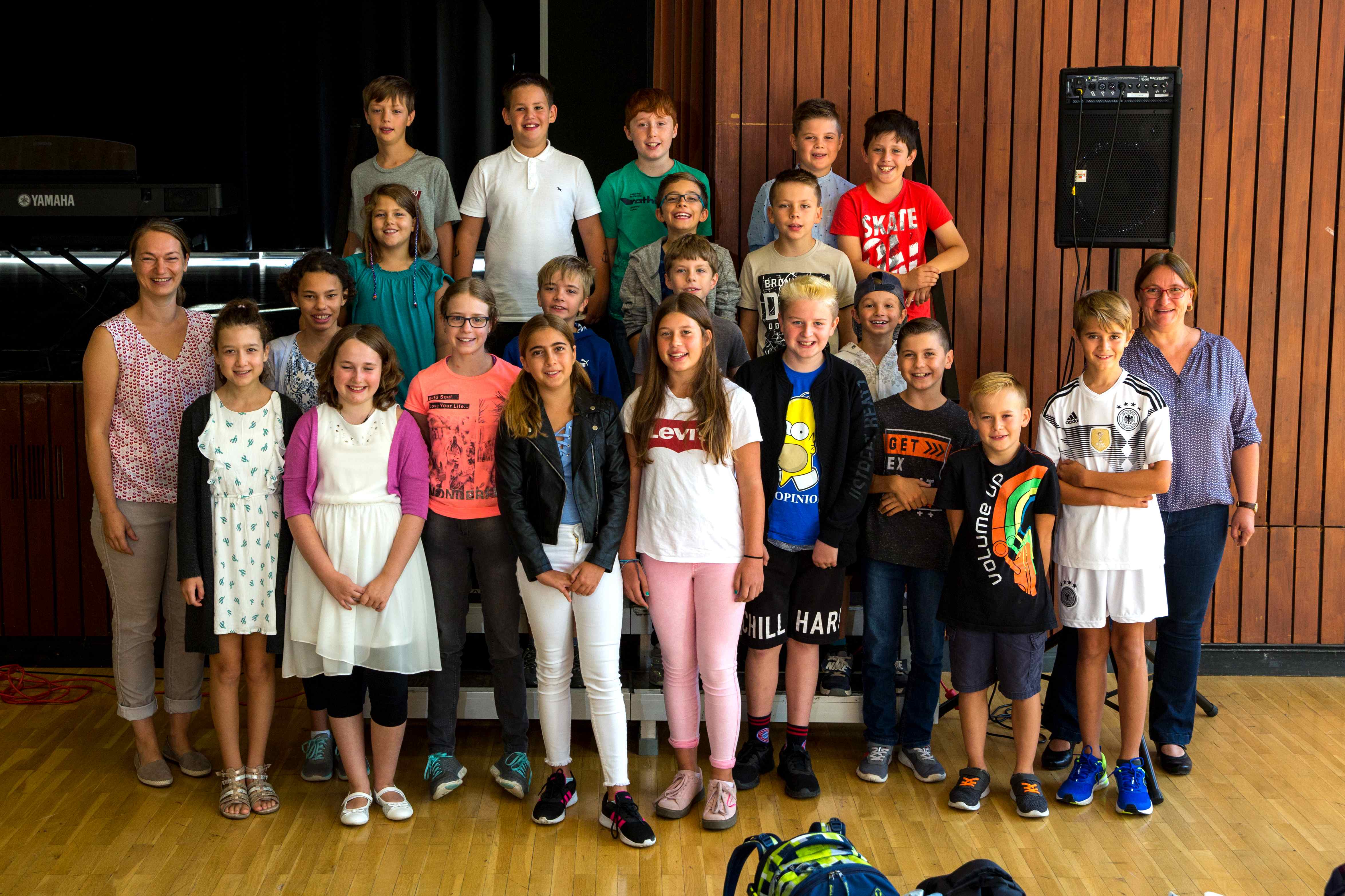 Friedrich Schiller Schule Einschulung der neuen 5er